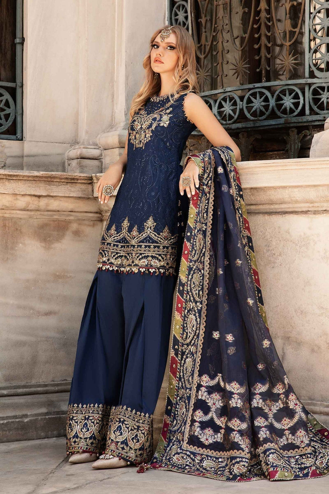 Maria B | Sateen Formals 24 | CST-804 - Ladies Clothes - Maria Faisal