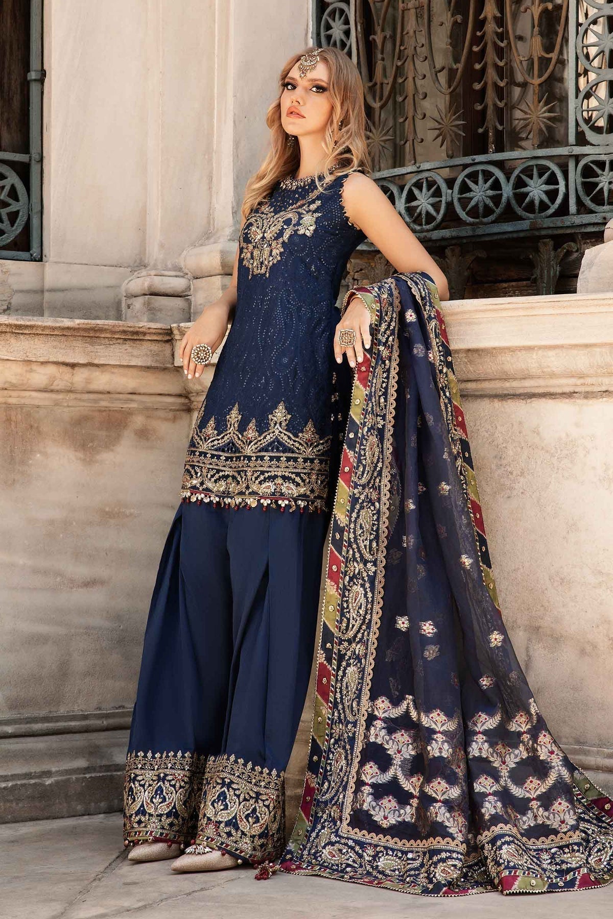 Maria B | Sateen Formals 24 | CST-804 - Ladies Clothes - Maria Faisal