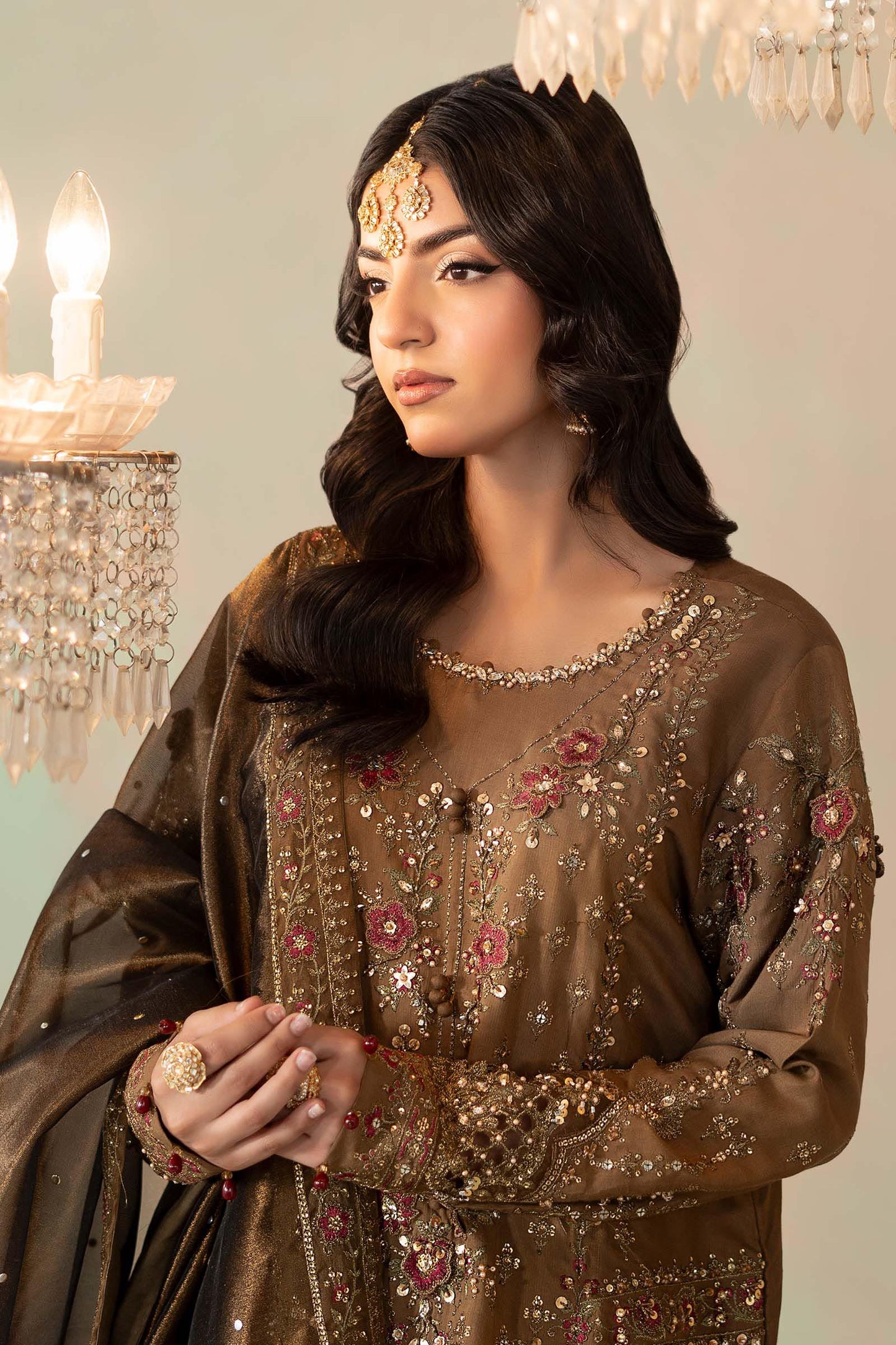 Maria B | Soiree Formals | WFS-09-04 - Formal Dress - available at Maria Faisal in UK and USA.