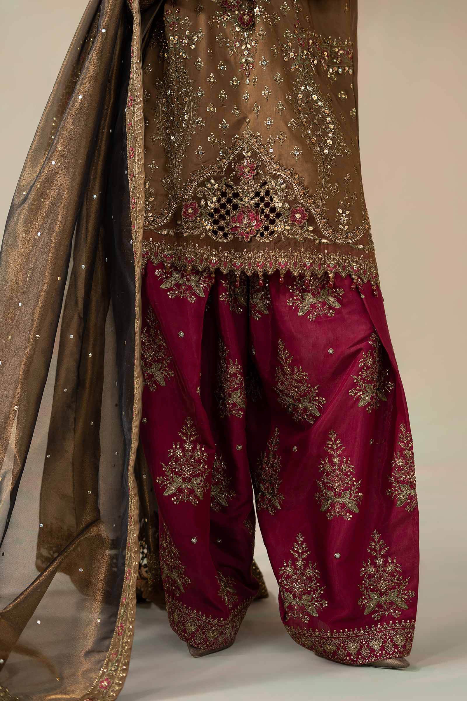 Maria B | Soiree Formals | WFS-09-04 - Formal Dress - available at Maria Faisal in UK and USA.