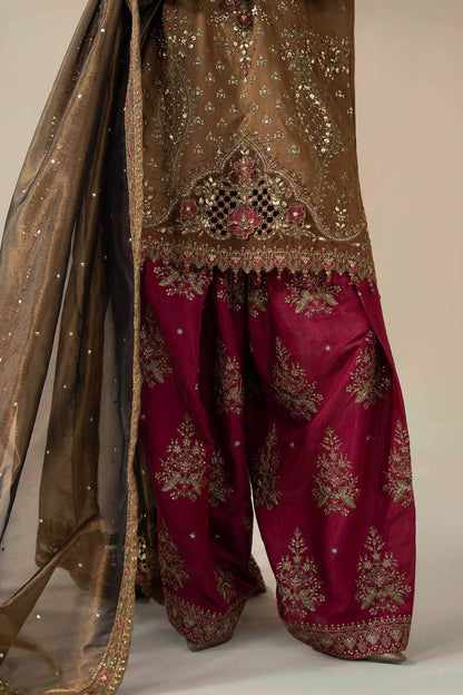 Maria B | Soiree Formals | WFS-09-04 - Formal Dress - available at Maria Faisal in UK and USA.