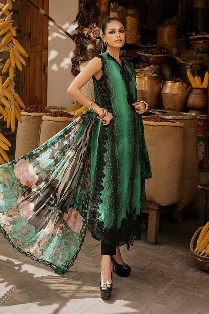 Maria B | M Prints Winter Fall 2026 | MPT-3105-A - Luxury Dress - available at Maria Faisal in UK and USA.