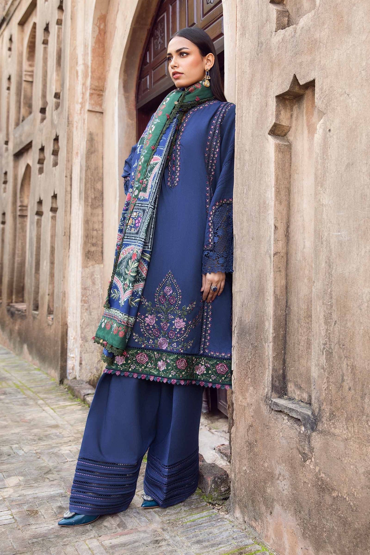 Maria B | M Prints Winter 24 | MPT-2405-A - Ladies Clothes - Maria Faisal