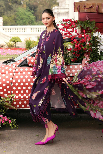 Maria B | M Prints 26 | MPT-3005-A - Luxury Dress - available at Maria Faisal in UK and USA.