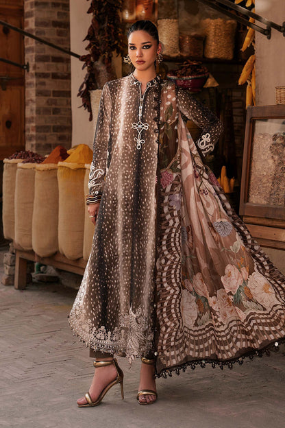 Maria B | M Prints Winter Fall 2026 | MPT-3105-B - Luxury Dress - available at Maria Faisal in UK and USA.