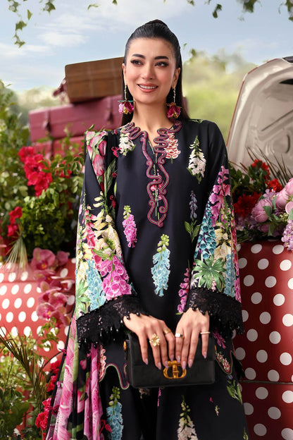 Maria B | M Prints 26 | MPT-3005-B - Luxury Dress - available at Maria Faisal in UK and USA.