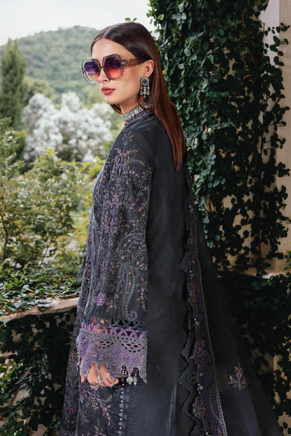 Maria B | Winter Luxe 25 | WL-1305 - Casual Dress - available at Maria Faisal in UK and USA.
