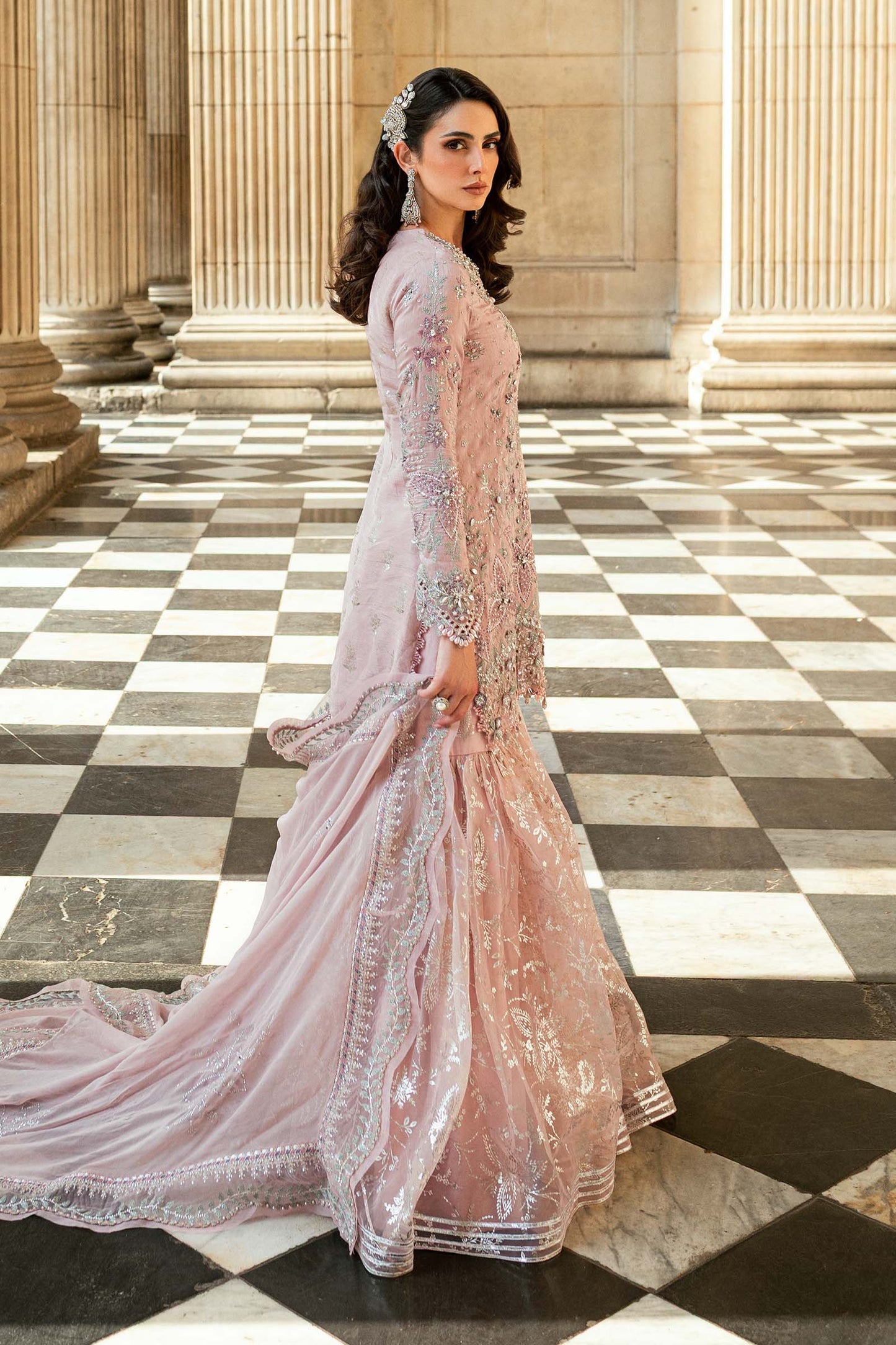 Maria B | Soiree Formals 25 | WF-09-05 - Formal Dress - available at Maria Faisal in UK and USA.