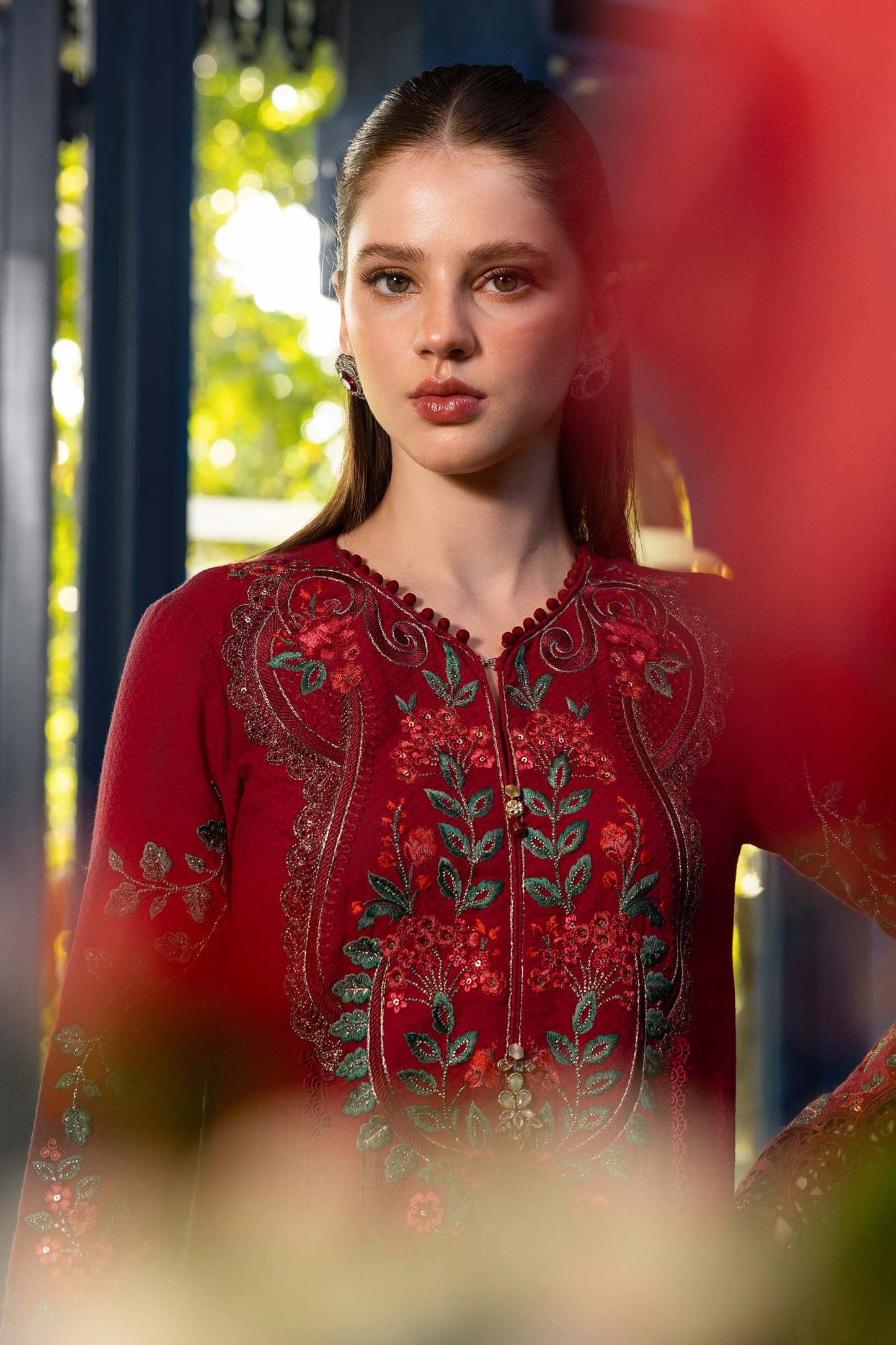 Maria B | luxury Lawn 26 | EL-26-05 - Luxury Dress - available at Maria Faisal in UK and USA.