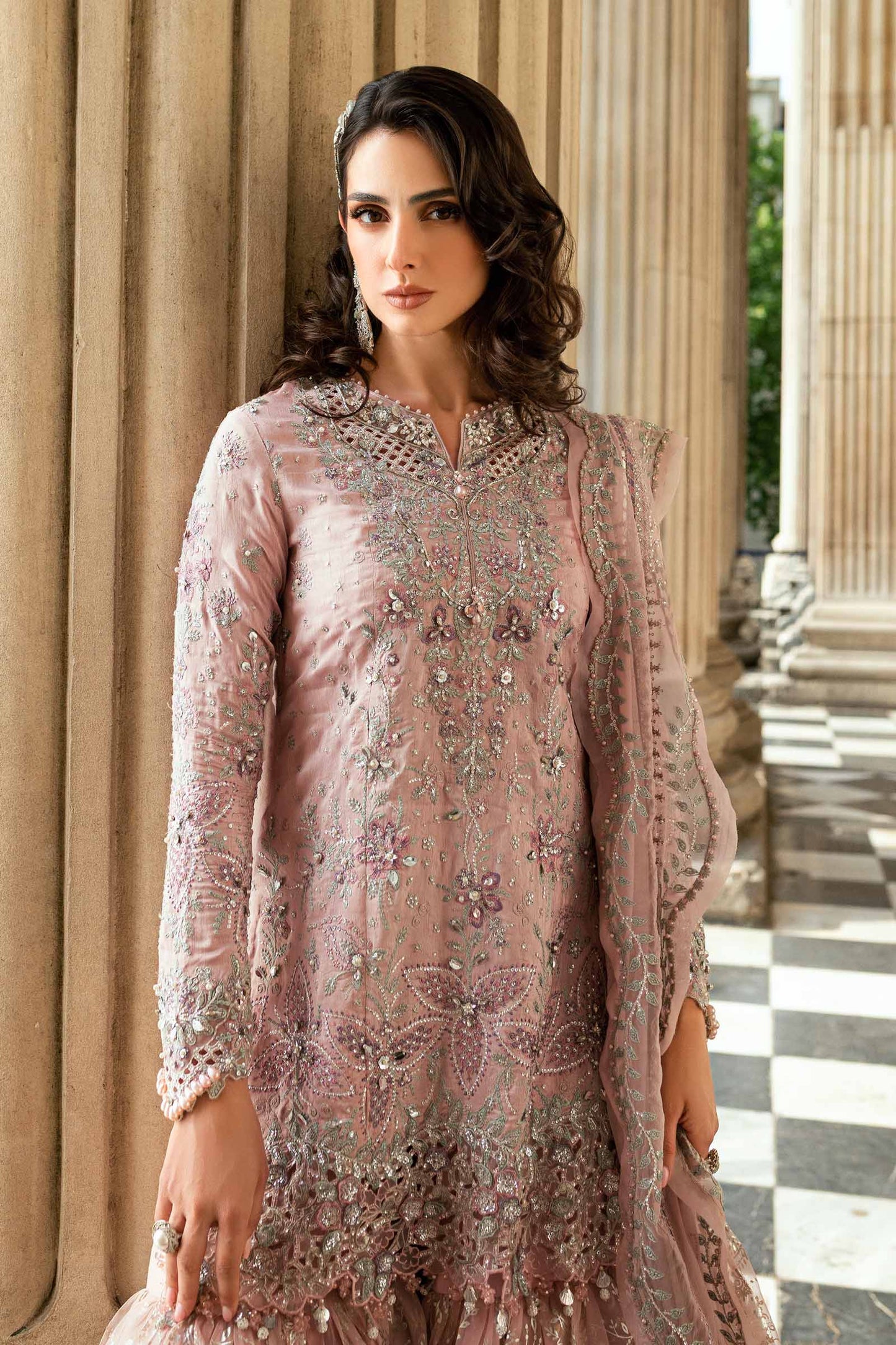 Maria B | Soiree Formals 25 | WF-09-05 - Formal Dress - available at Maria Faisal in UK and USA.