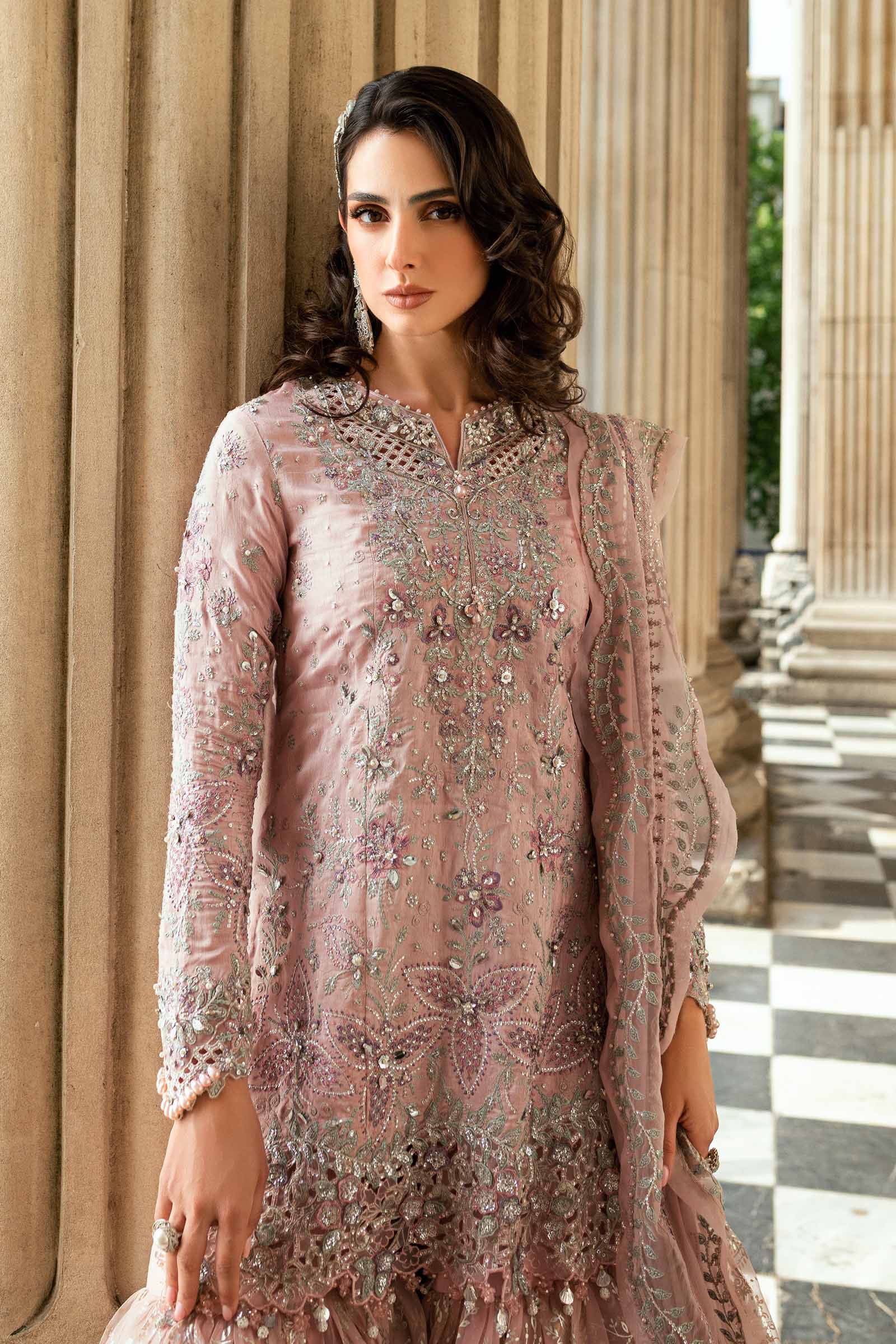 Maria B | Soiree Formals 25 | WF-09-05 - Formal Dress - available at Maria Faisal in UK and USA.