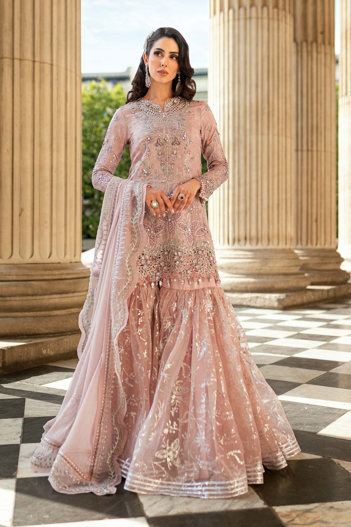 Maria B | Soiree Formals 25 | WF-09-05 - Formal Dress - available at Maria Faisal in UK and USA.