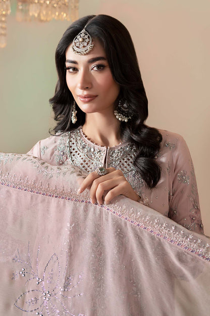 Maria B | Soiree Formals | WFS-09-05-Nude - Formal Dress - available at Maria Faisal in UK and USA.