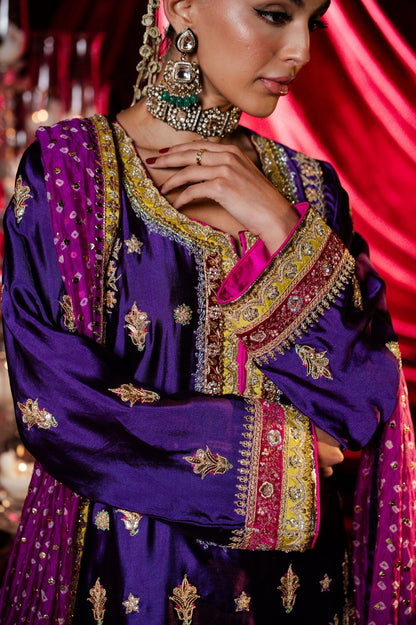 Sable Vogue | Laal Bagh Bridal Collection | SLB-1574 - Bridal Dress - available at Maria Faisal in UK and USA.
