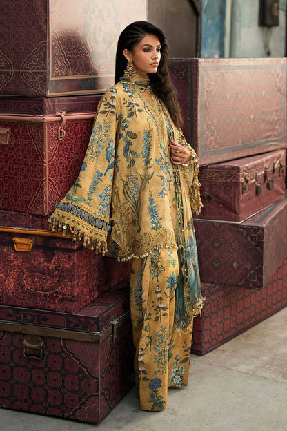Maria B | M Prints Winter Fall 2026 | MPT-3106-A - Luxury Dress - available at Maria Faisal in UK and USA.