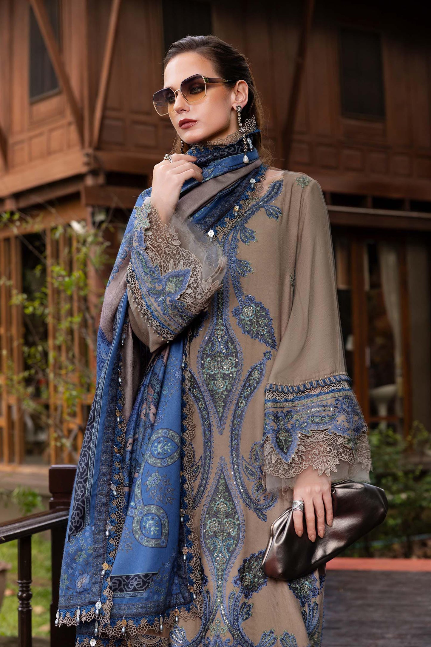 MPT-2806-A – authentic Pakistani dress from the M Prints Winter 25 collection for women in the UK