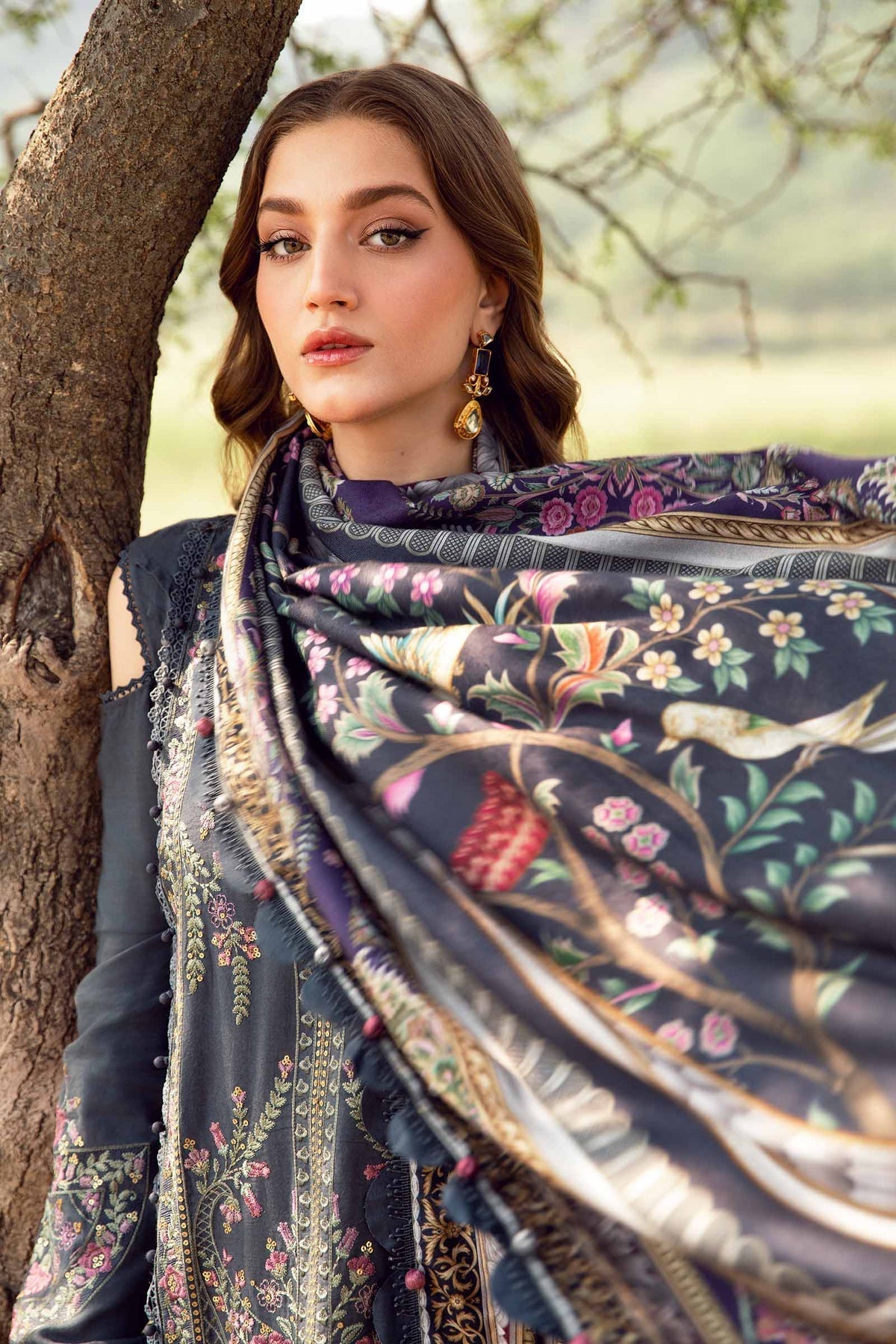 Maria B | M Prints Winter 24 | MPT-2406-A - Ladies Clothes - Maria Faisal