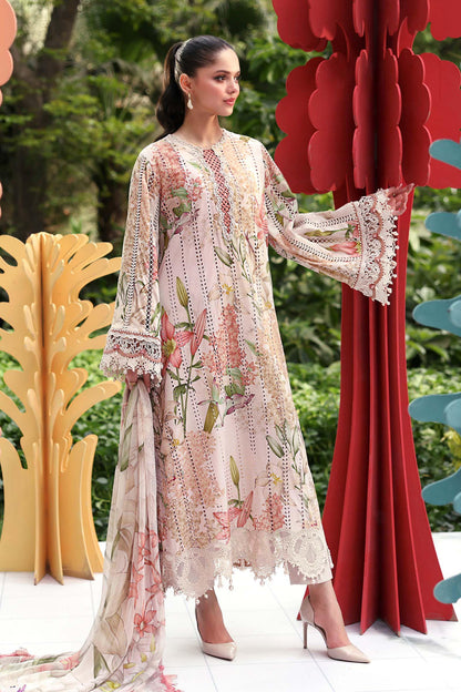 Maria B | M Prints 26 | MPT-3006-A - Luxury Dress - available at Maria Faisal in UK and USA.