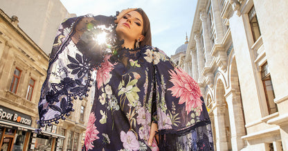 Maria B | M Prints Fall Edit 24 | MPT-2306-B - Ladies Clothes - Maria Faisal