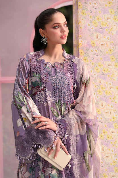 Maria B | M Prints 26 | MPT-3006-B - Luxury Dress - available at Maria Faisal in UK and USA.