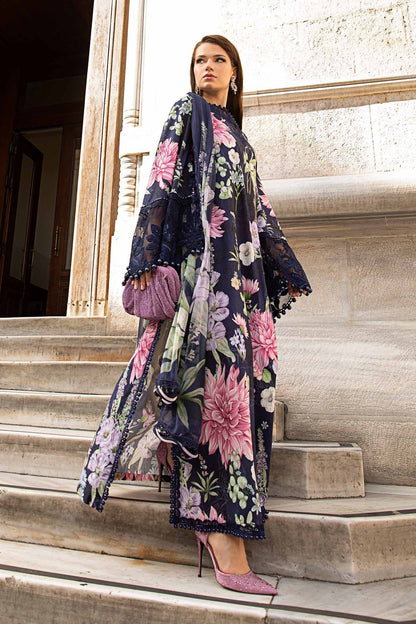 Maria B | M Prints Fall Edit 24 | MPT-2306-B - Ladies Clothes - Maria Faisal