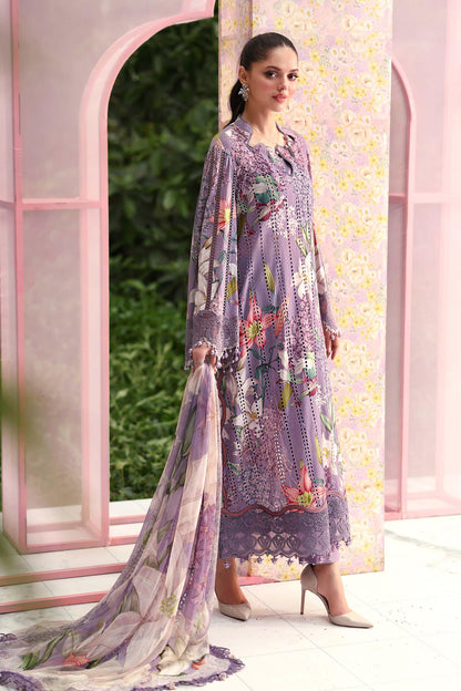 Maria B | M Prints 26 | MPT-3006-B - Luxury Dress - available at Maria Faisal in UK and USA.