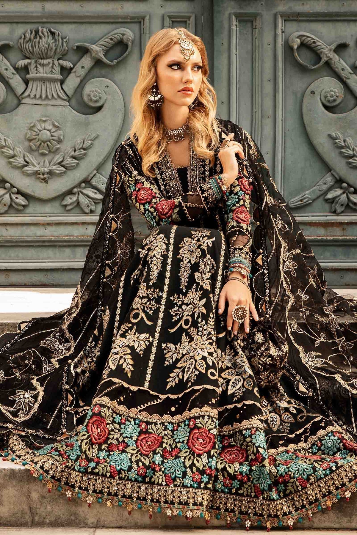 Maria B | Sateen Formals 24 | CST-806 - Ladies Clothes - Maria Faisal