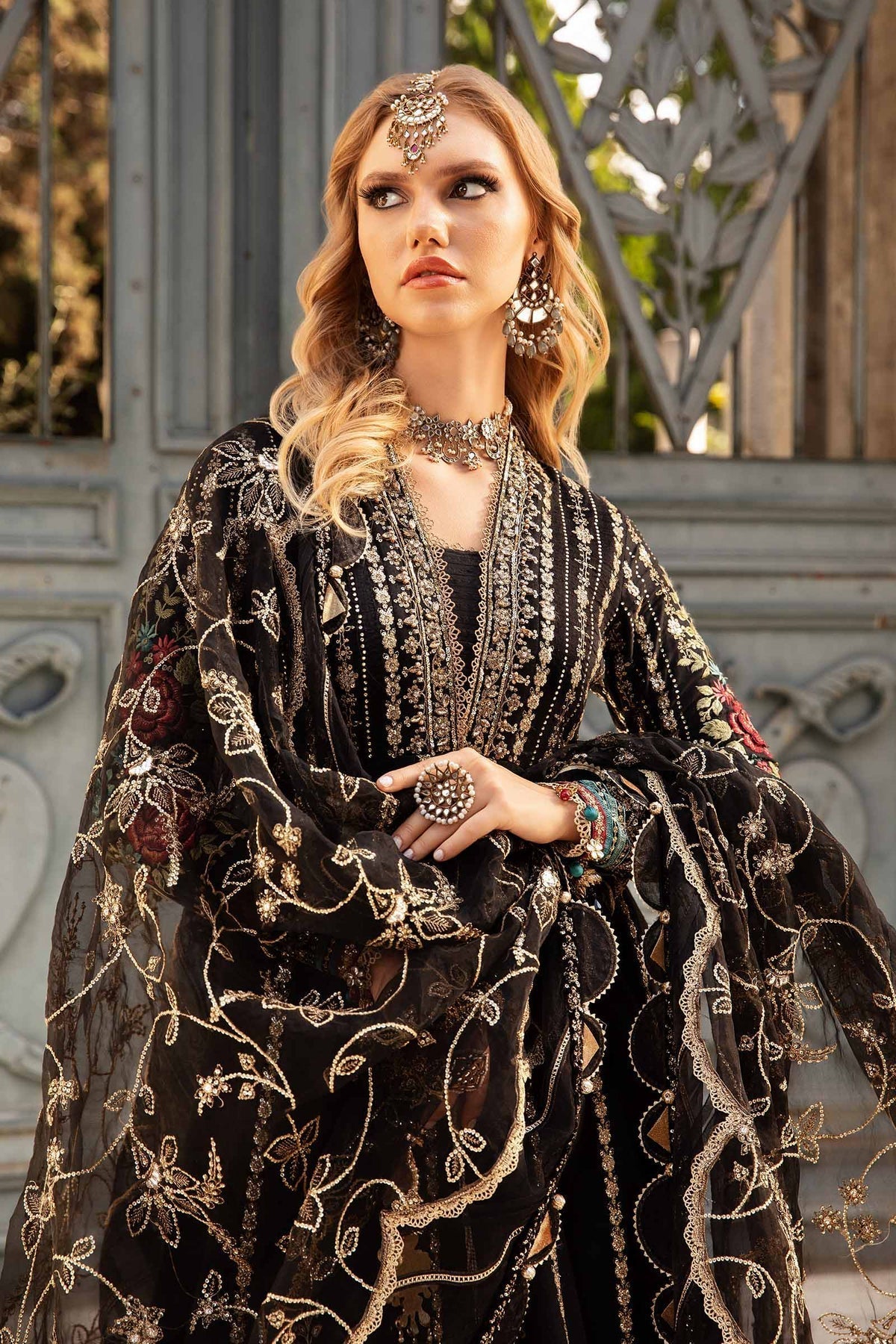 Maria B | Sateen Formals 24 | CST-806 - Ladies Clothes - Maria Faisal
