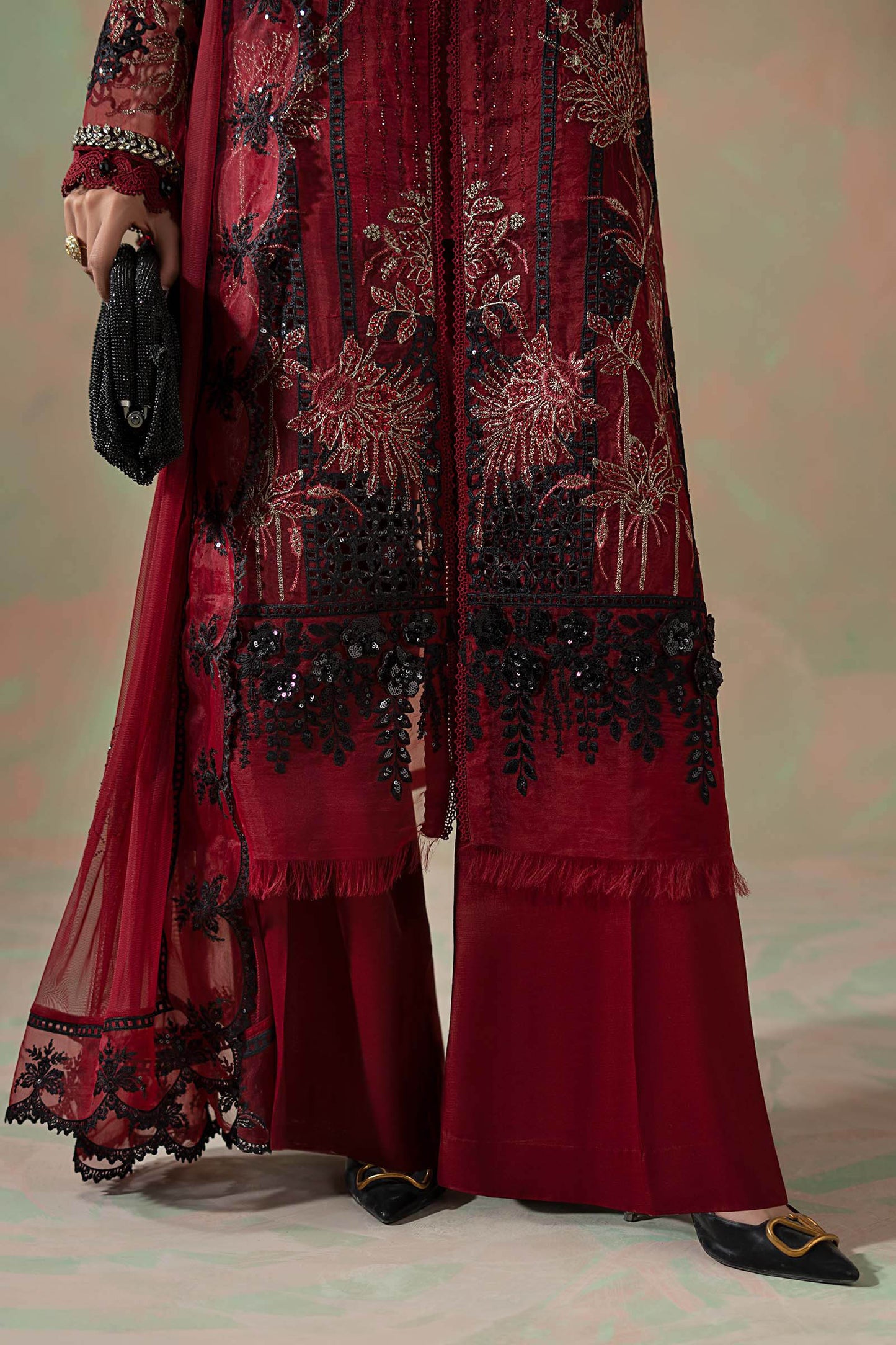 Maria B | Soiree Formals | WFS-09-06 - Formal Dress - available at Maria Faisal in UK and USA.