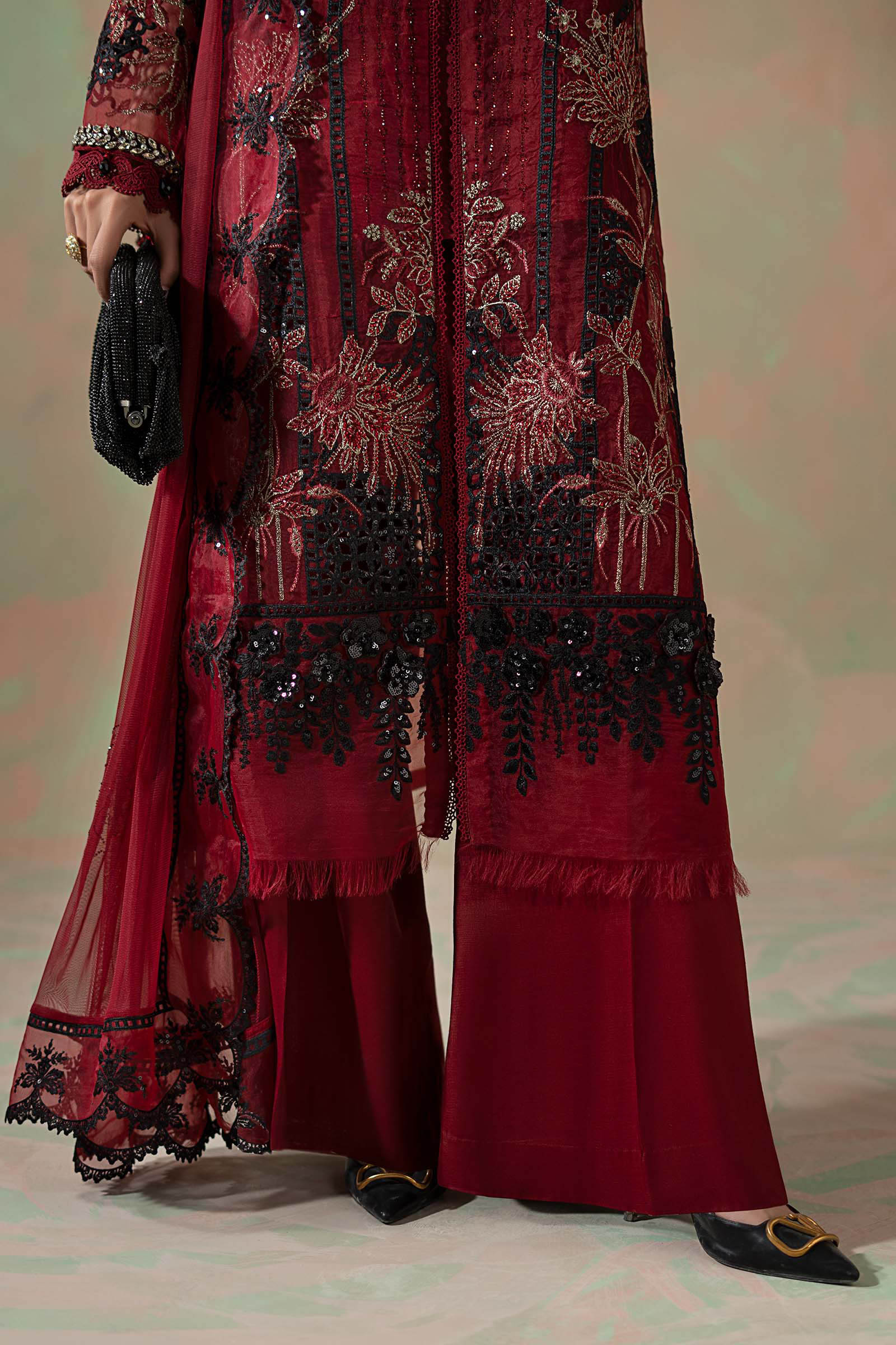 Maria B | Soiree Formals | WFS-09-06 - Formal Dress - available at Maria Faisal in UK and USA.