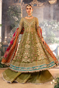 Maria B | Mbroidered Formals 24 | Organza Suit | BD-2906 - Designer Dress with Intricate embroidery and embellishments. Shop elegent wedding dress at Maria Faisal.