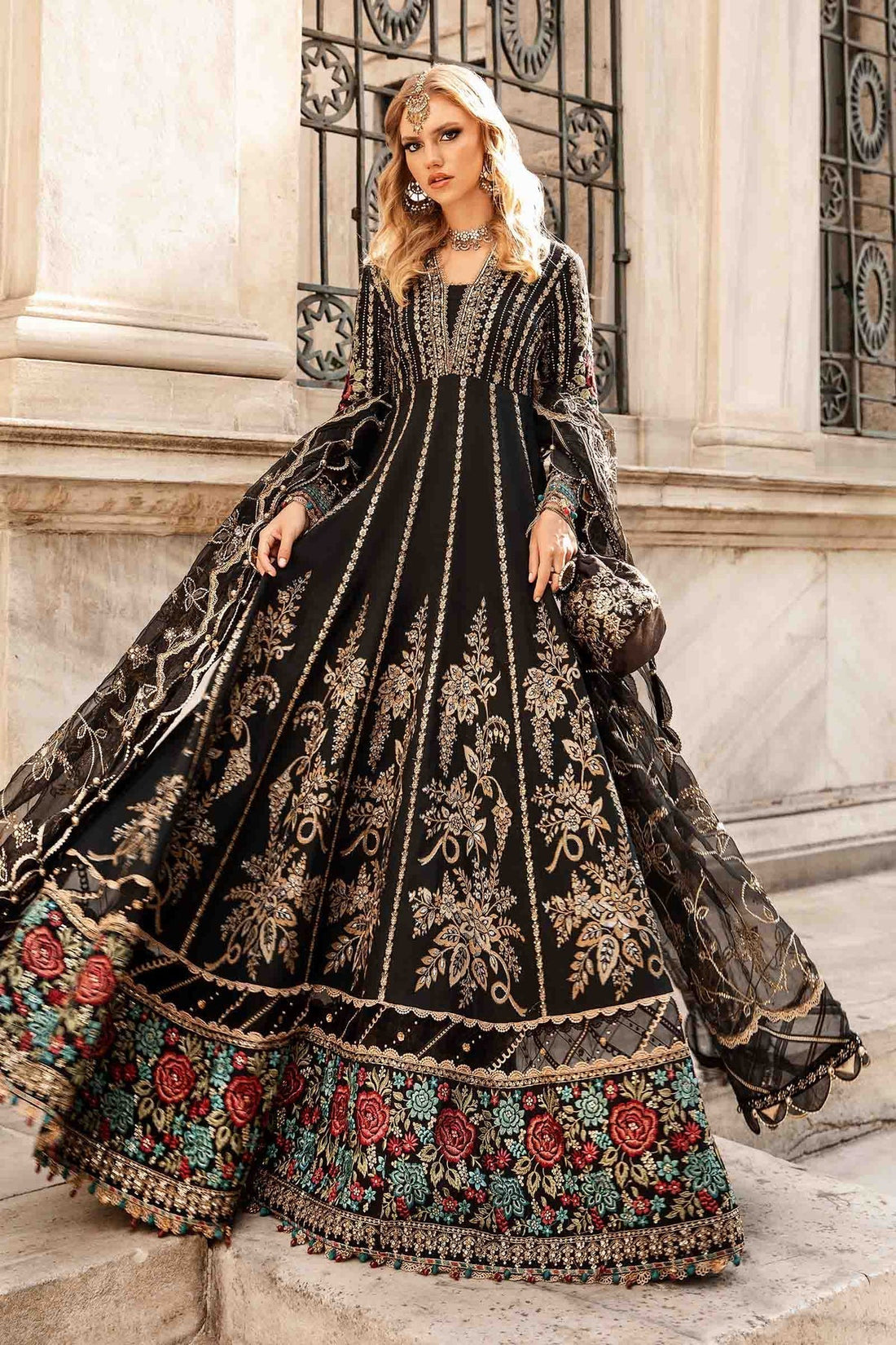 Maria B | Sateen Formals 24 | CST-806 - Ladies Clothes - Maria Faisal