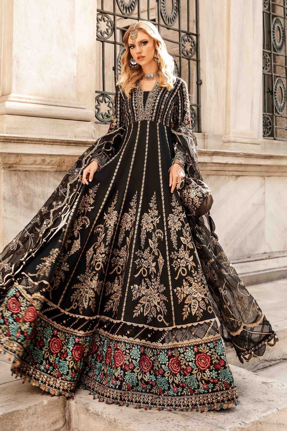 Maria B | Sateen Formals 24 | CST-806 - Ladies Clothes - Maria Faisal