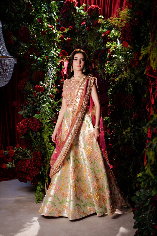 Sable Vogue | Laal Bagh Bridal Collection |SLB-1609 - Bridal Dress - available at Maria Faisal in UK and USA.