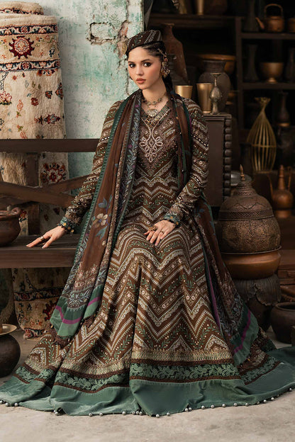 Maria B | M Prints Winter Fall 2026 | MPT-3107-A - Luxury Dress - available at Maria Faisal in UK and USA.