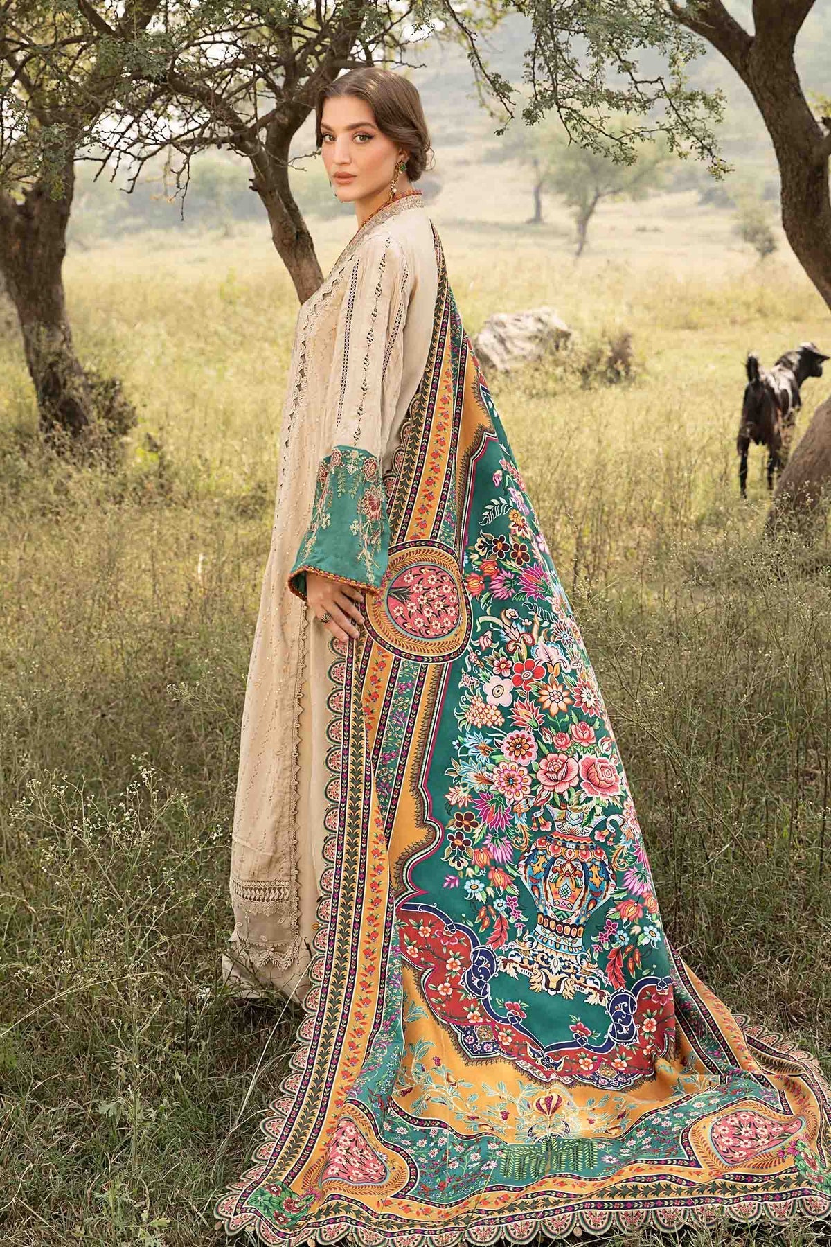 Maria B | M Prints Winter 24 | MPT-2407-A - Ladies Clothes - Maria Faisal