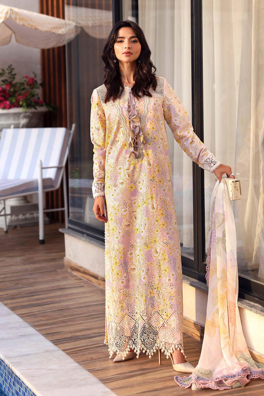 Maria B | M Prints 26 | MPT-3007-B - Luxury Dress - available at Maria Faisal in UK and USA.