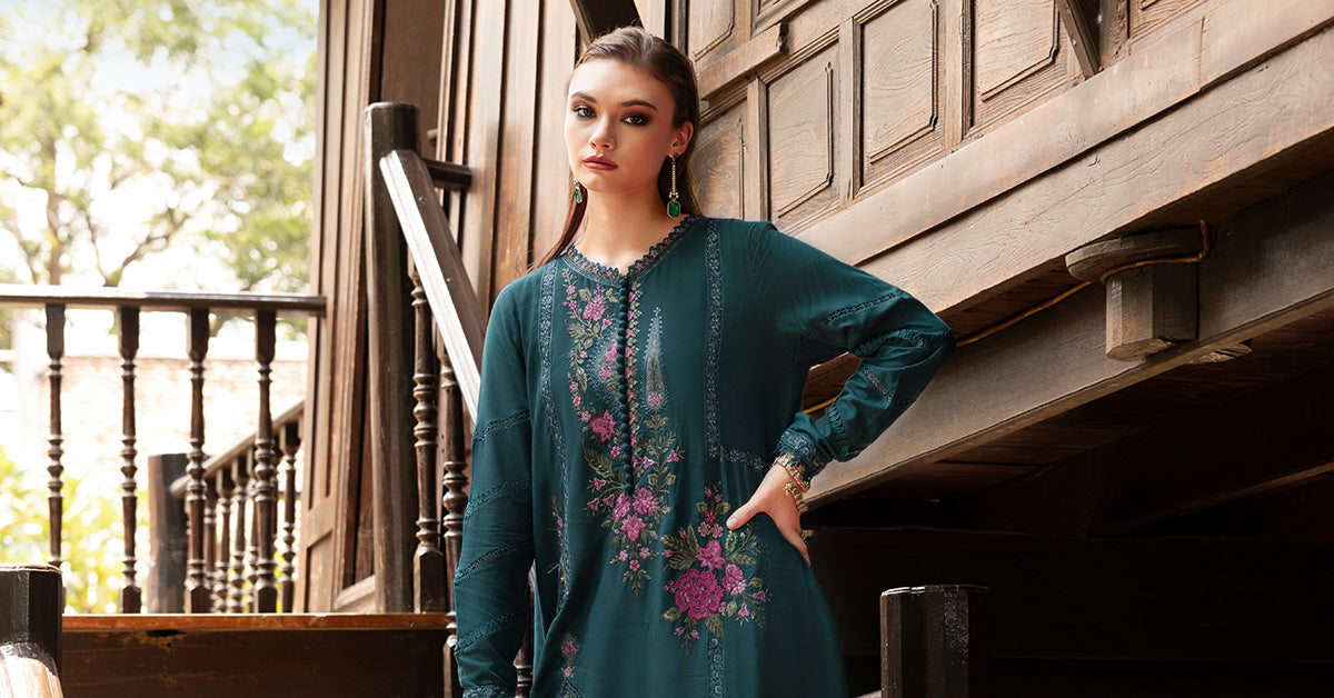 MPT-2807-B – authentic Pakistani dress from the M Prints Winter 25 collection for women in the UK