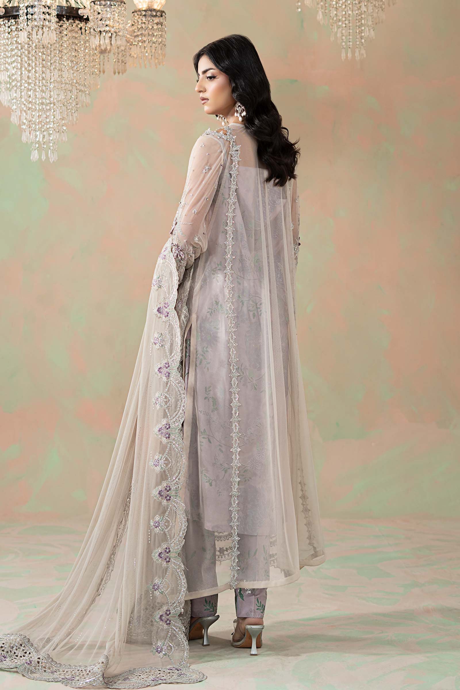 Maria B | Soiree Formals | WFS-09-07 - Formal Dress - available at Maria Faisal in UK and USA.