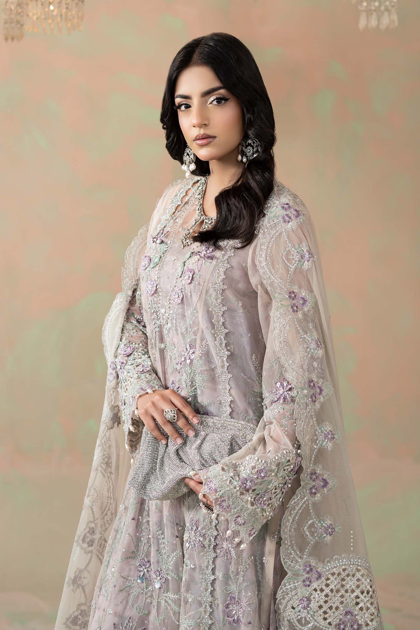 Maria B | Soiree Formals | WFS-09-07 - Formal Dress - available at Maria Faisal in UK and USA.