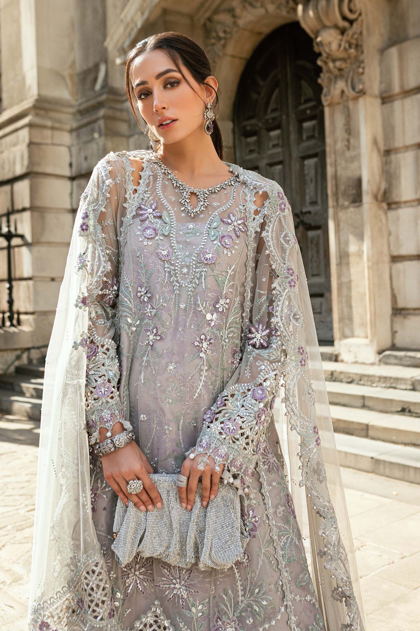Maria B | Soiree Formals 25 | WF-09-07 - Formal Dress - available at Maria Faisal in UK and USA.