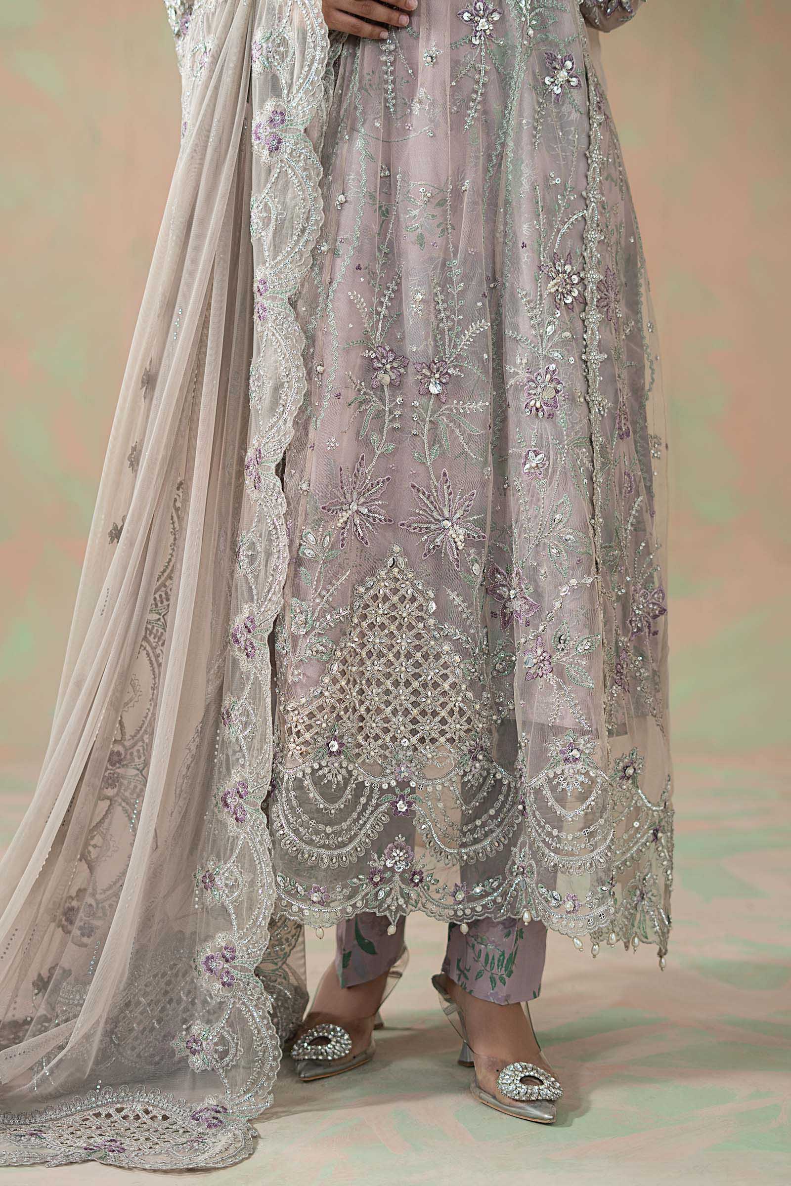 Maria B | Soiree Formals | WFS-09-07 - Formal Dress - available at Maria Faisal in UK and USA.