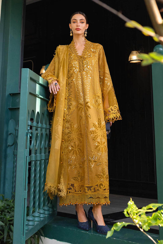 Maria B | luxury Lawn 26 | EL-26-07 - Luxury Dress - available at Maria Faisal in UK and USA.