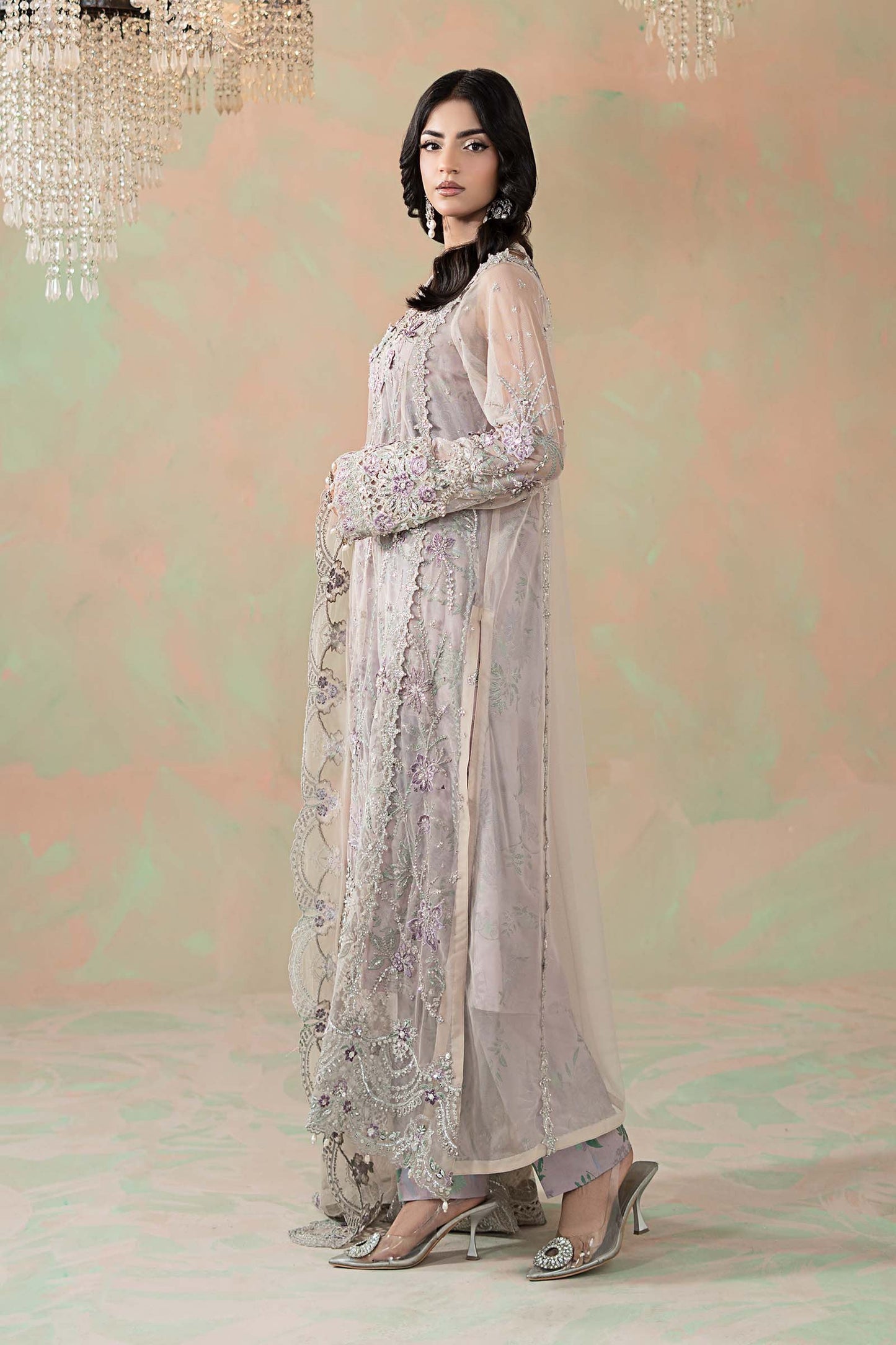 Maria B | Soiree Formals | WFS-09-07 - Formal Dress - available at Maria Faisal in UK and USA.