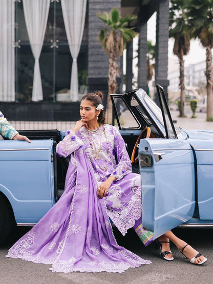 Mahnur | Broadway Luxury Lawn 25 | Viola by Maria Faisal - Registered Vendor of : Mahnur - type : Ladies Clothes - 100% original wedding dresses