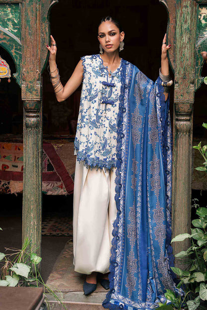 Maria B | M Prints Winter Fall 2026 | MPT-3108-A - Luxury Dress - available at Maria Faisal in UK and USA.