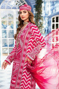 Maria.B | M Print Eid Edit | MPT-2208-A - Designer Dress with Intricate embroidery and embellishments. Shop elegent wedding dress at Maria Faisal.