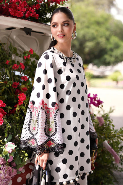 Maria B | M Prints 26 | MPT-3008-A - Luxury Dress - available at Maria Faisal in UK and USA.