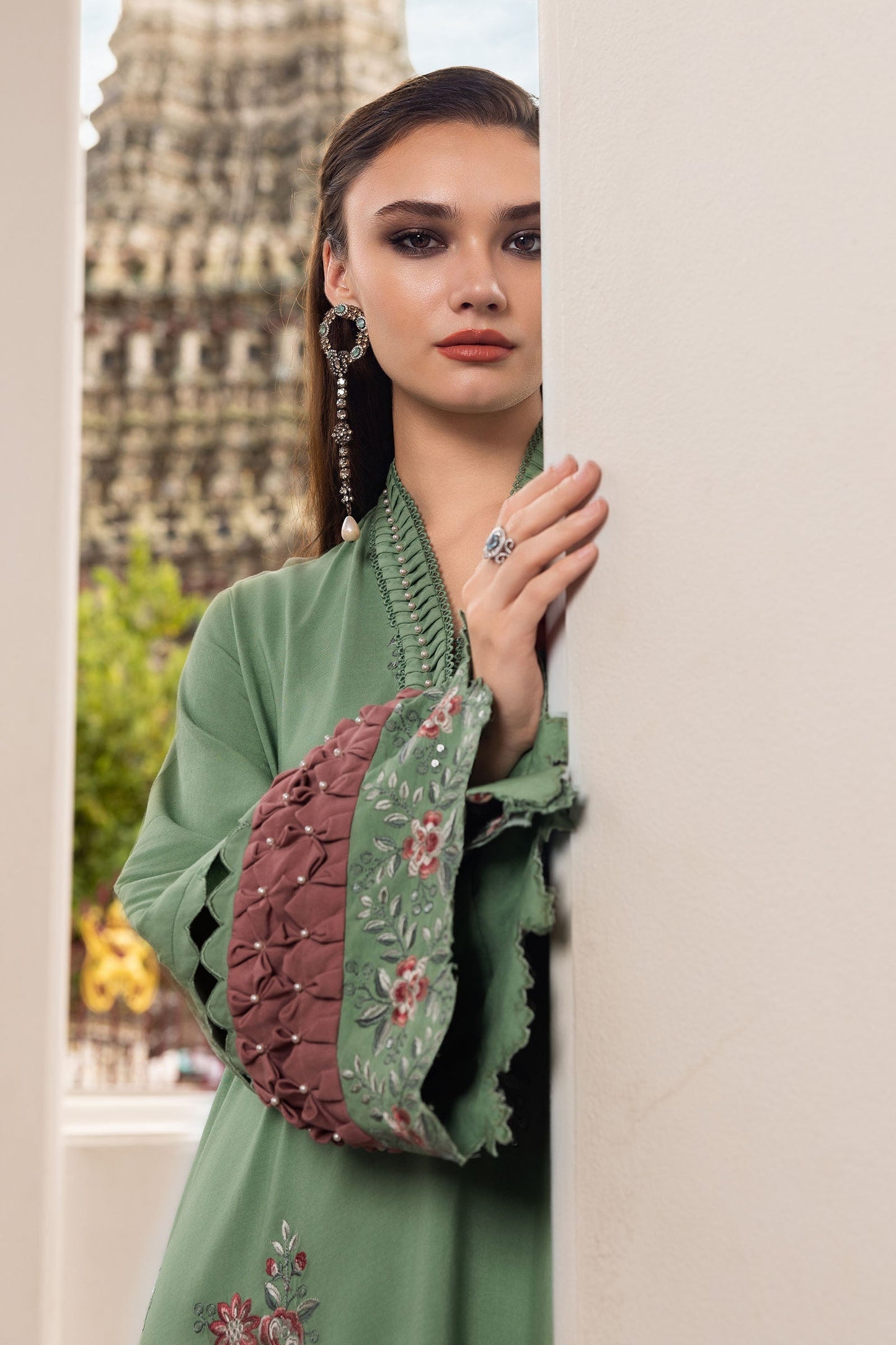 MPT-2808-A – authentic Pakistani dress from the M Prints Winter 25 collection for women in the UK