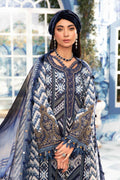 Maria.B | M Print Eid Edit | MPT-2208-B - Designer Dress with Intricate embroidery and embellishments. Shop elegent wedding dress at Maria Faisal.